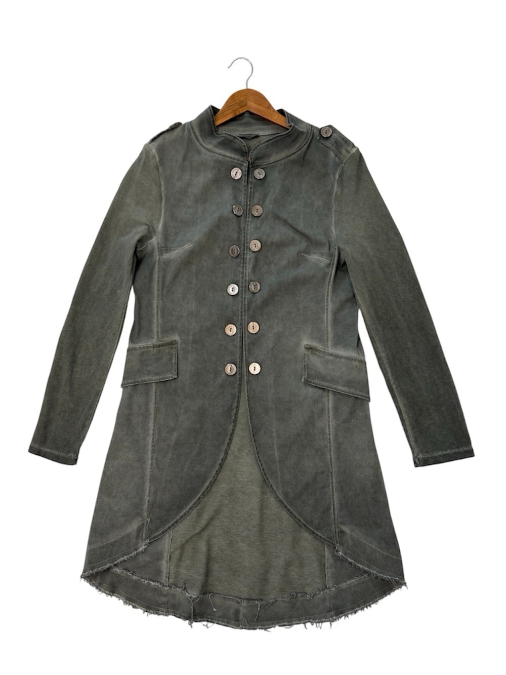 Suzy D London Bernie Sage Military Style Jacket